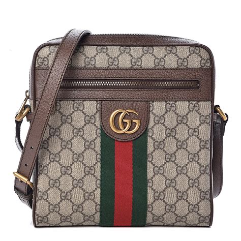 gucci brown monogram bag|Gucci signature bag.